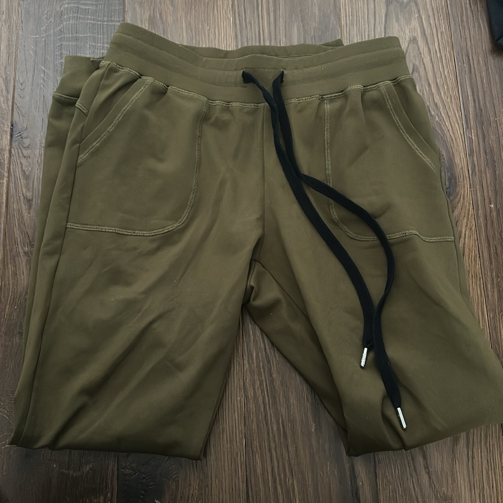 Olive Green Women's Jogger Pants - Comfort Fit